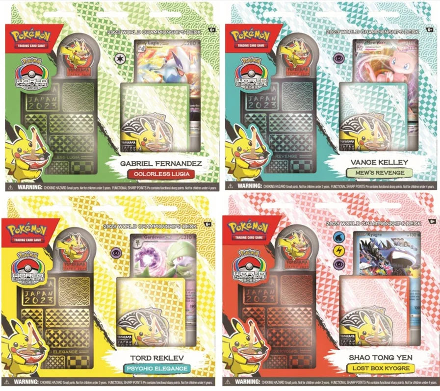 Pokemon TCG 2023 World Championship Decks