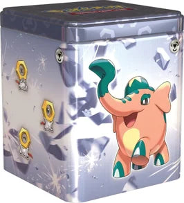 Pokemon TCG 2024 Stacking Tin Metal