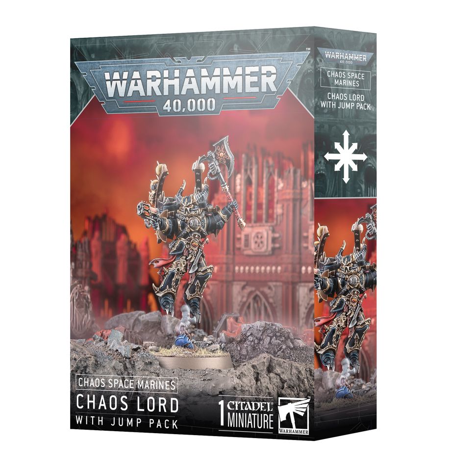 Warhammer 40,000: Chaos Lord with Jump Pack