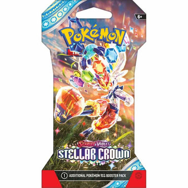 Pokemon TCG: Stellar Crown Sleeved Booster