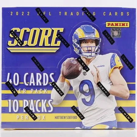 2022 Panini Score Football Hobby Box