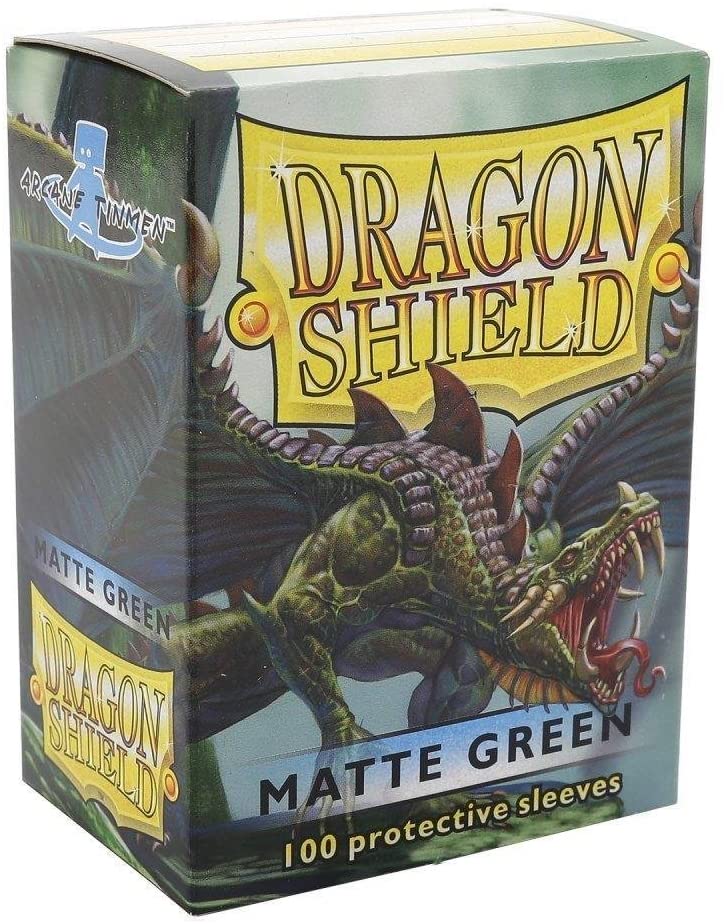 Dragon Shield Matte: Green (100)