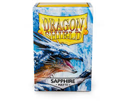 Dragon Shield Matte: Sapphire (100)